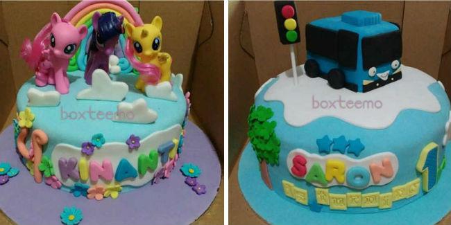 Boxteemo birthday cake/Instagram