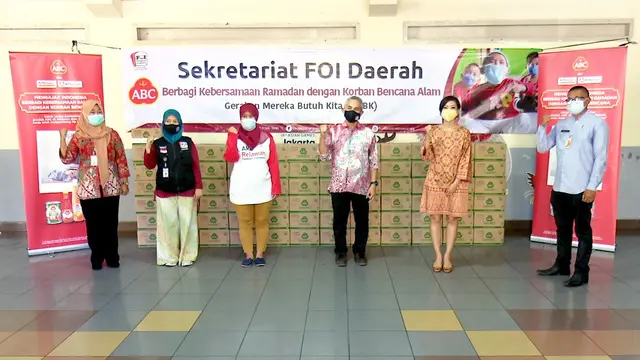 ABC Berbagi Kebersamaan Ramadan dengan 110.000 Keluarga Indonesia Terdampak Bencana Alam