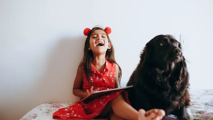 [Fimela] anak dan hewan peliharaan