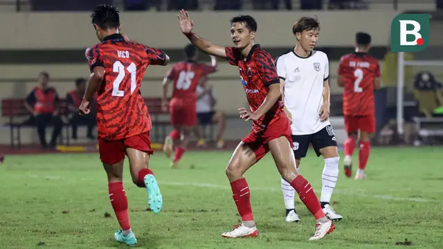 Laga Uji Coba Persija Jakarta Vs Rans Nusantara