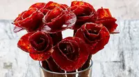 Beri kesan romantis dan kenyang dengan bunga daging sapi saat valentine tiba.