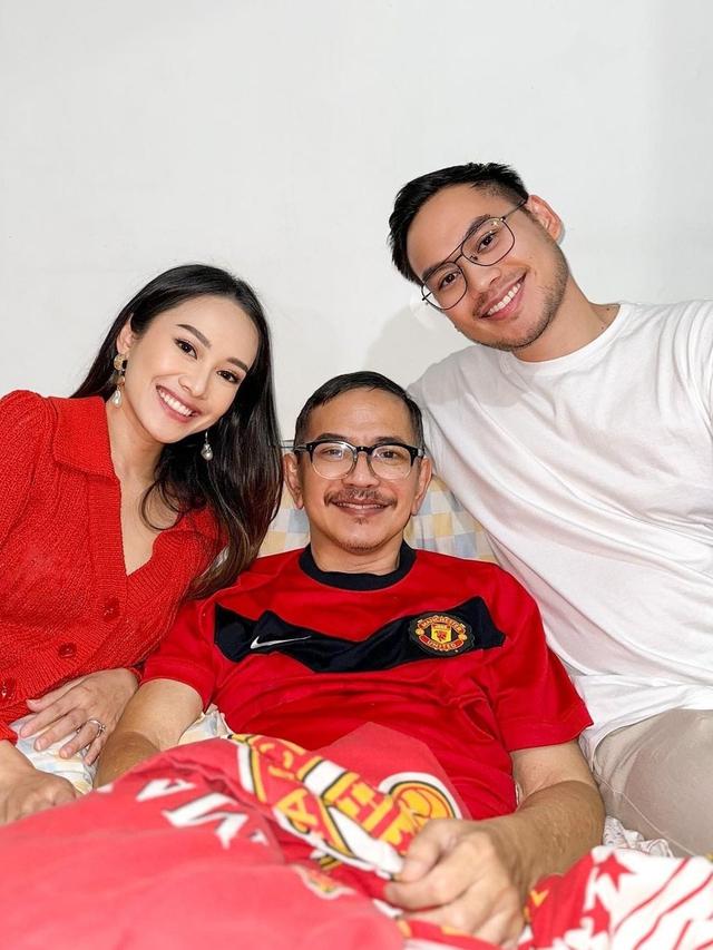 Merdianti Octavia, Istri dari Rama Putra, Mengabarkan Bahwa Ray Sahetapy Sedang Sakit. Merdi Tidak Menyebut Sakit yang Membuat Sang Mertua Lebih Kurus dari Biasanya (instagram.com/merdioctav)