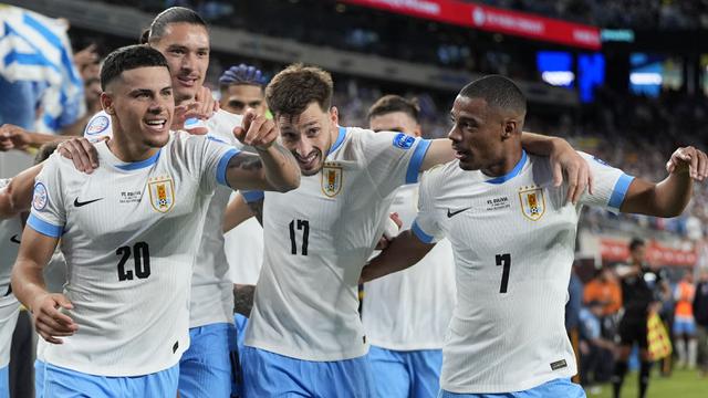 Foto: Ganasnya Pemain Uruguay saat Hajar Bolivia 5-0 di Copa America