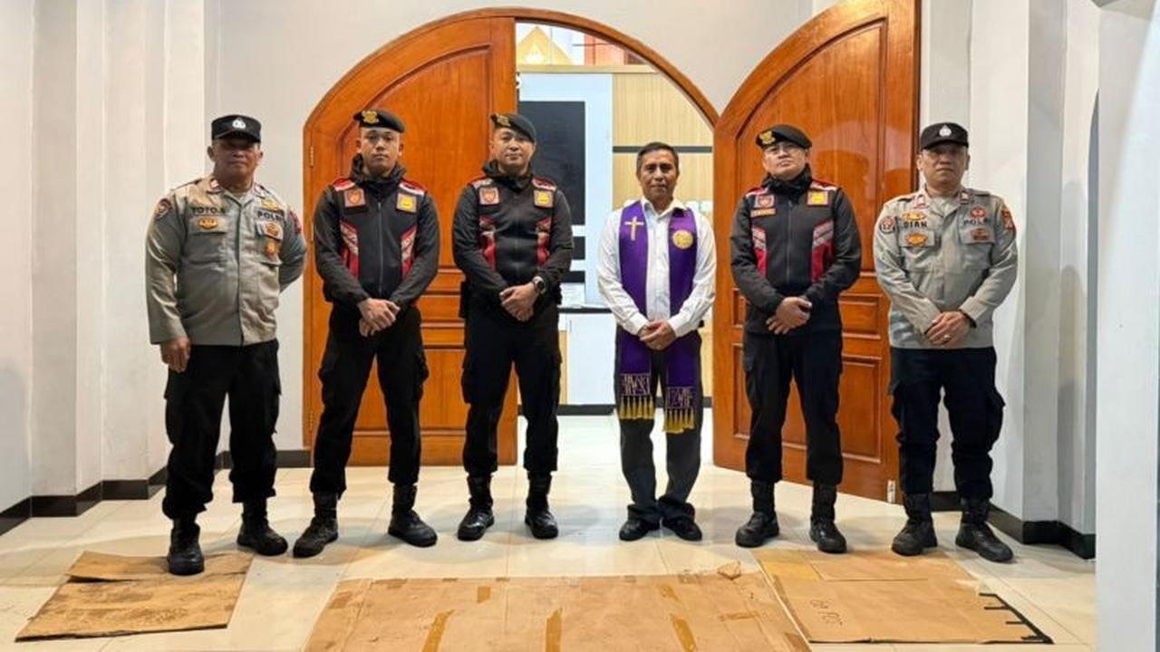 Polres Garut Amankan Gereja Selama Jumat Agung, Ratusan Personel Dikerahkan