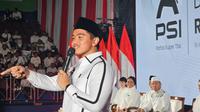 Ketua Umum Partai Solidaritas Indonesia (PSI), Kaesang Pangarep (Istimewa)