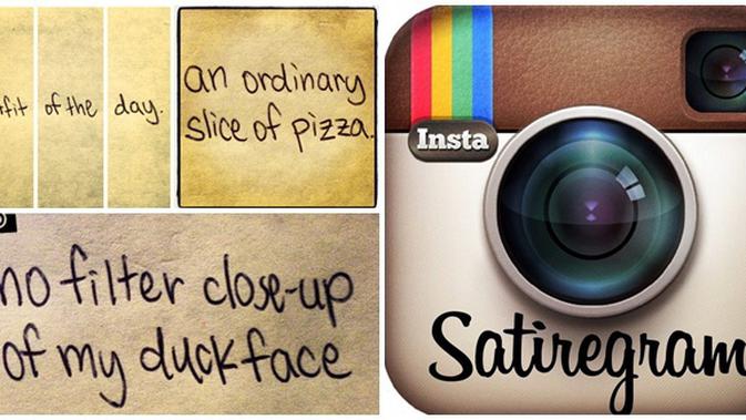 Satiregram, Saat Foto Hanya Jadi Tulisan di Instagram
