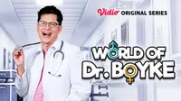 Vidio original series World of Dr. Boyke, hadirkan serial edukasi seks berbalut komedi. (Sumber: Vidio)