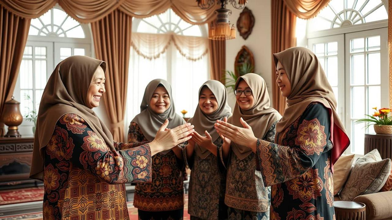 balasan ucapan lebaran bahasa jawa