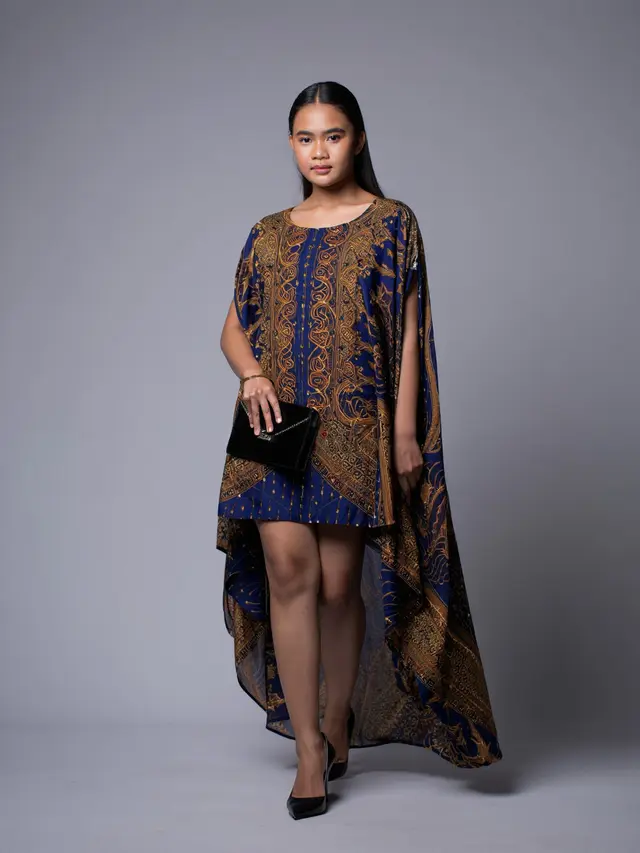 Model Batik Wanita High Low