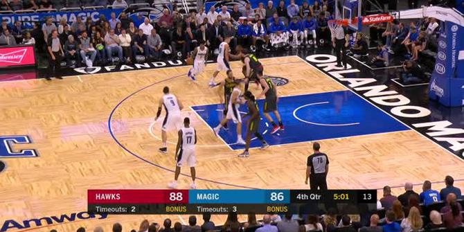 VIDEO : GAME RECAP NBA 2017-2018, Magic 110 vs Hawks 106