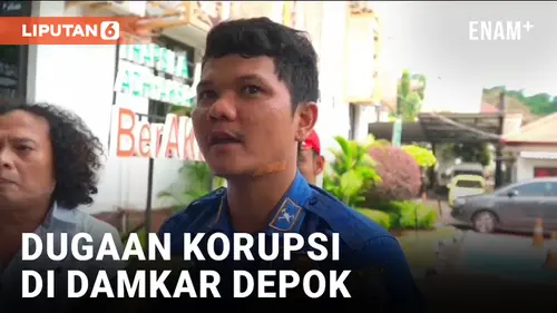 VIDEO: Sandi Butarbutar Laporkan Dugaan Korupsi di Damkar Depok