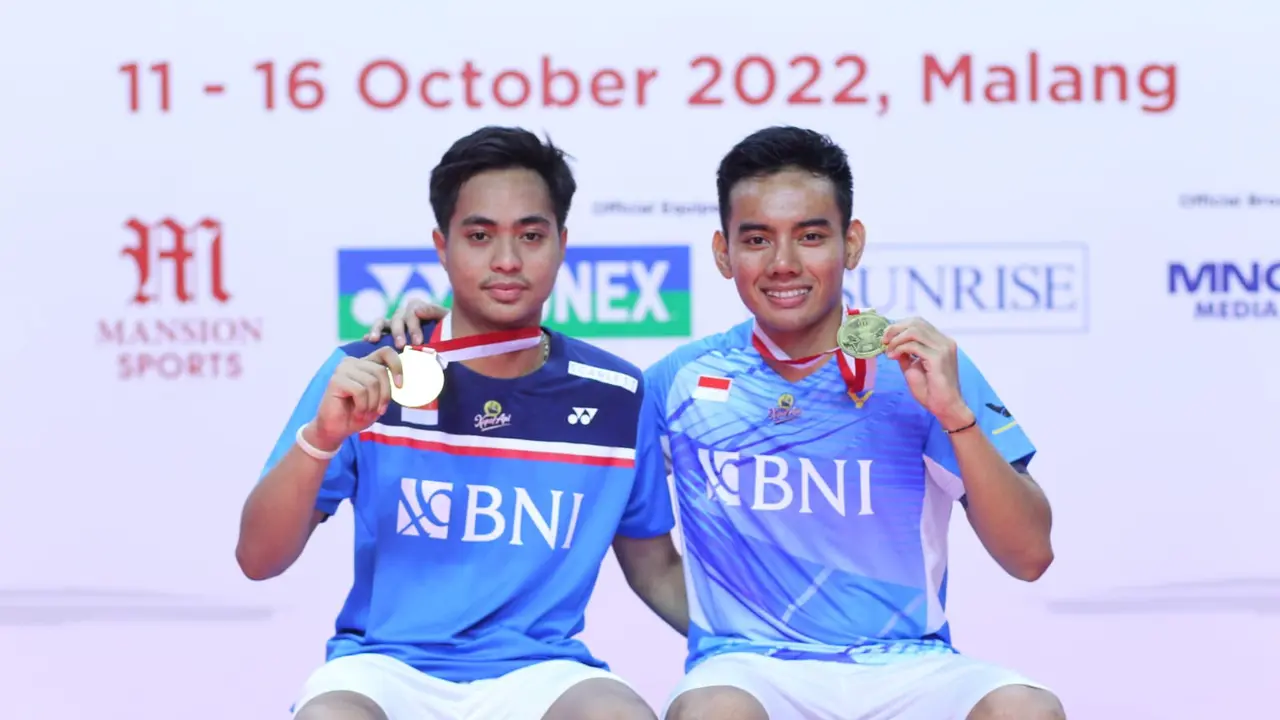 Rahmat Hidayat/Pramudya Kusumawardana - Indonesia International Challenge 2022 - Bulu Tangkis - 16 Oktober