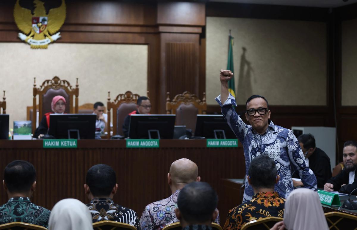 FOTO: Noel Jalani Sidang Lanjutan Kasus Pemerasan Sertifikasi K3