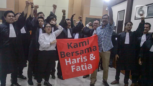 Vonis Bebas Haris Azhar dan Fatia Maulidiyanti