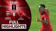 Berita video perempat final Piala Presiden 2022 antara Borneo FC Samarinda melawan PSM Makassar yang berakhir dengan skor 2-1, Minggu (3/7/2022) malam hari WIB.