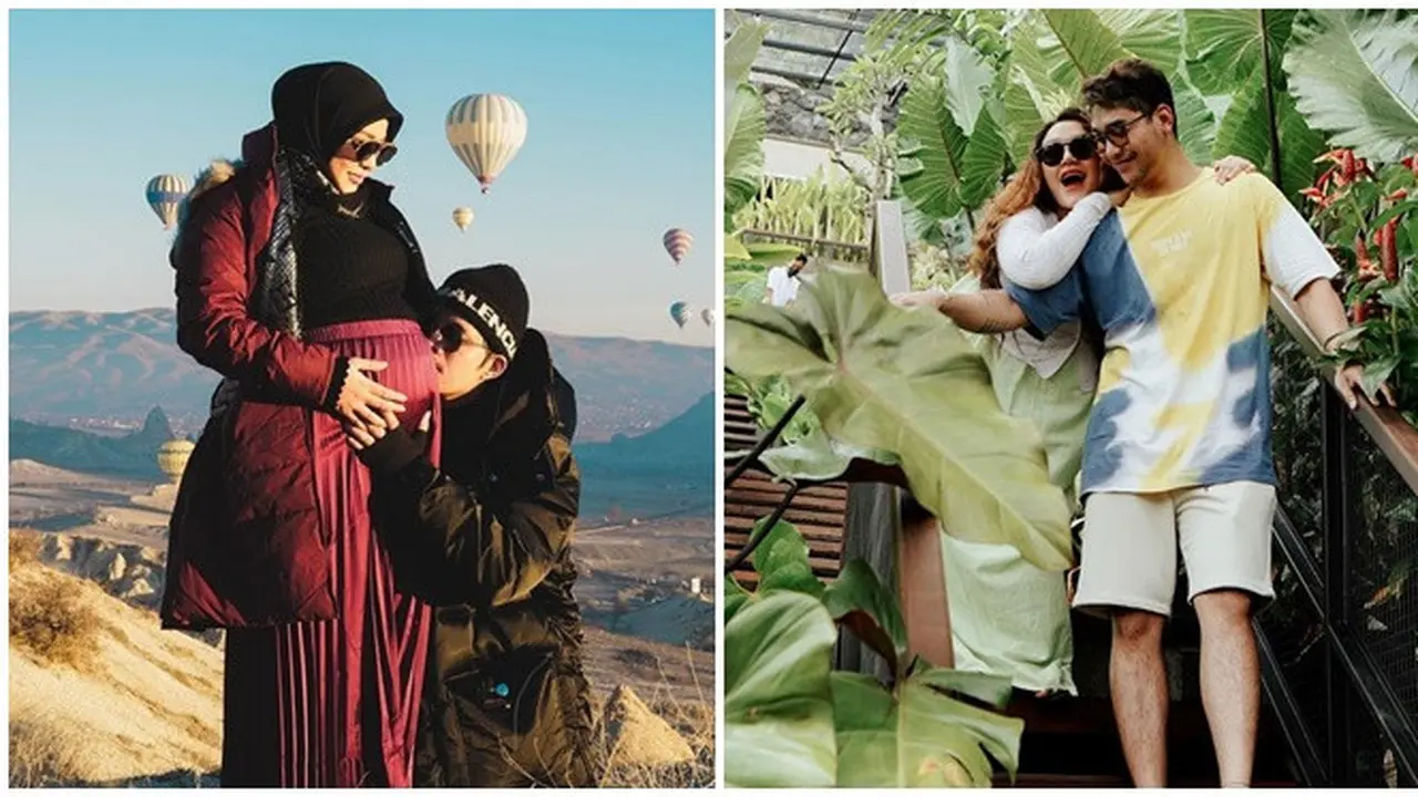 Potret Babymoon 6 Artis Tanah Air Bareng Suami, Baby Bumpnya Kian Terlihat