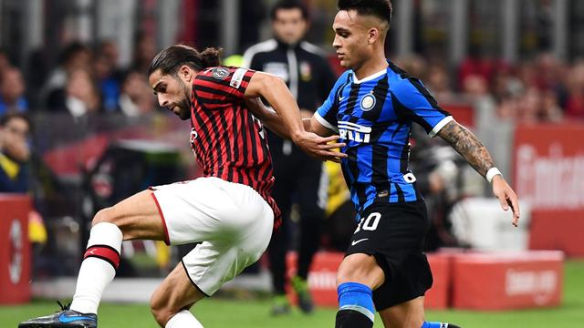 AC Milan vs Inter Milan (MIGUEL MEDINA / AFP)