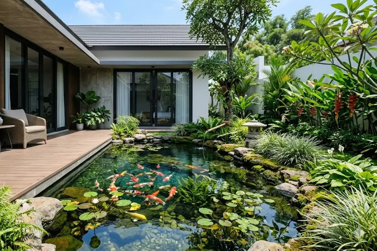 Cara Membuat Kolam Ikan Hias