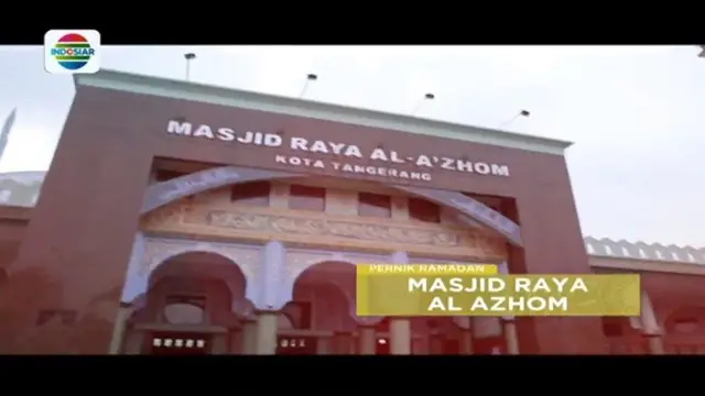 Megahnya Masjid Raya Al Azhom, dengan Kubah Terbesar di Indonesia 