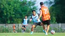 Skuad Macan Kemayoran memaksimalkan sisa waktu jelang bergulirnya liga dengan menggelar sesi latihan fisik dan taktik. (Bola.com/M Iqbal Ichsan)