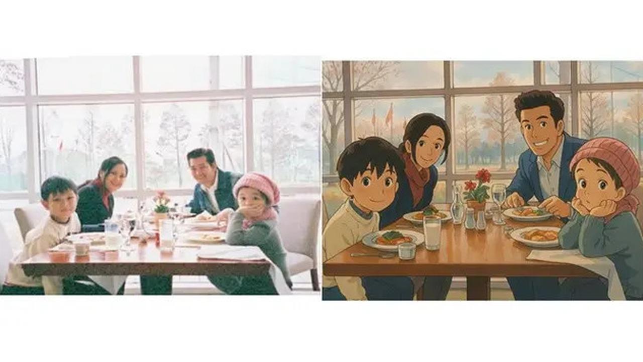 6 Potret Artis Ikut Tren Viral Ala Studio Ghibli, Chelsea Islan hingga Fendy Chow