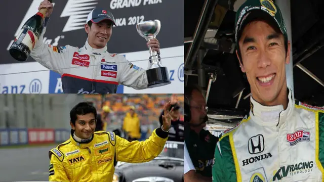 Pebalap F1 asal Asia