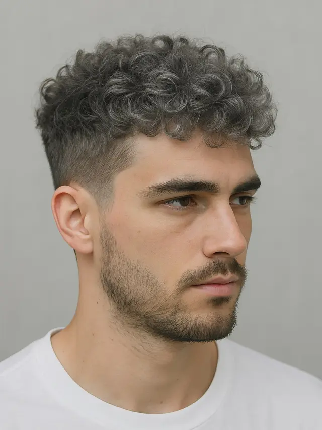 Inspirasi Warna Rambut Keriting Pria Terbaru