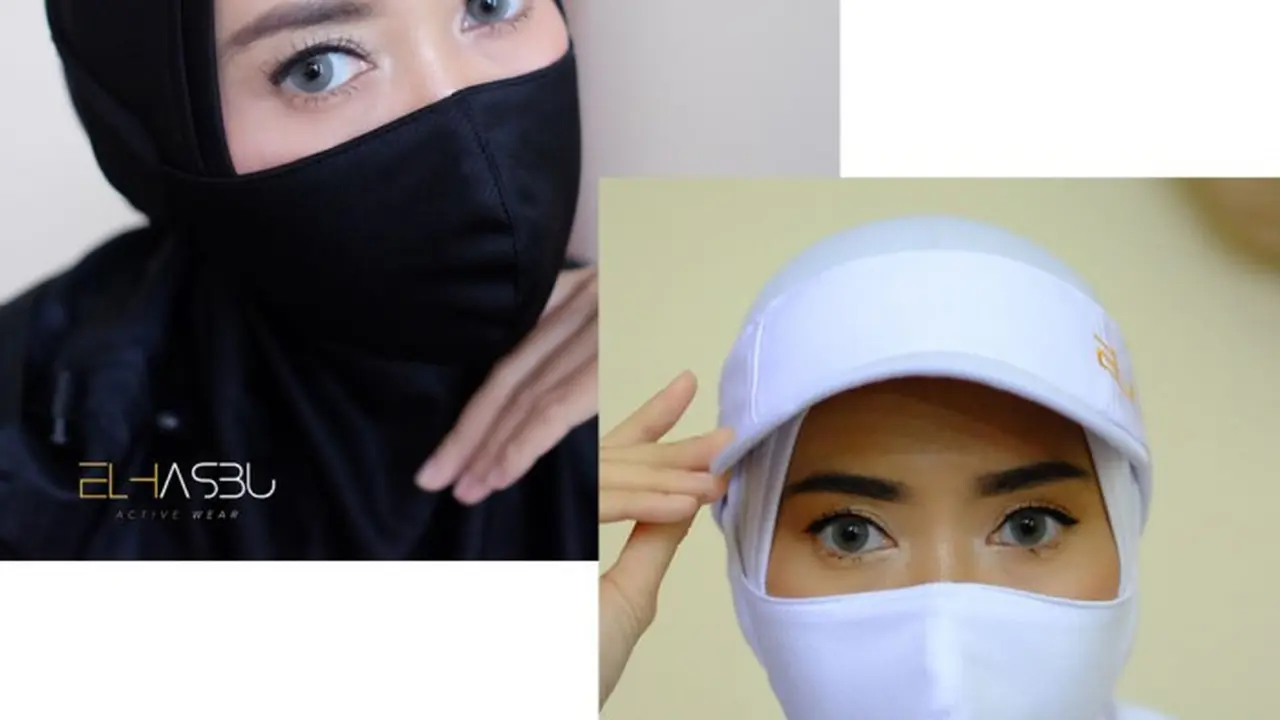 hijab masker