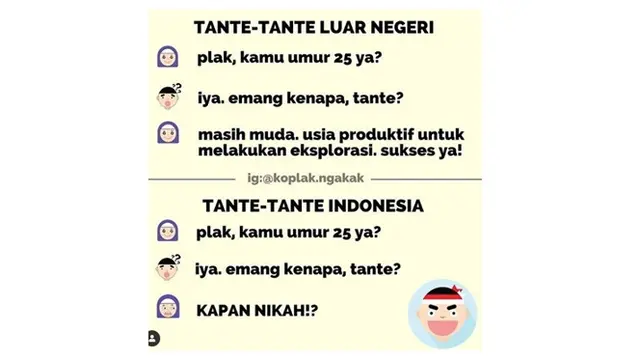 ilustrasi emak-emak
