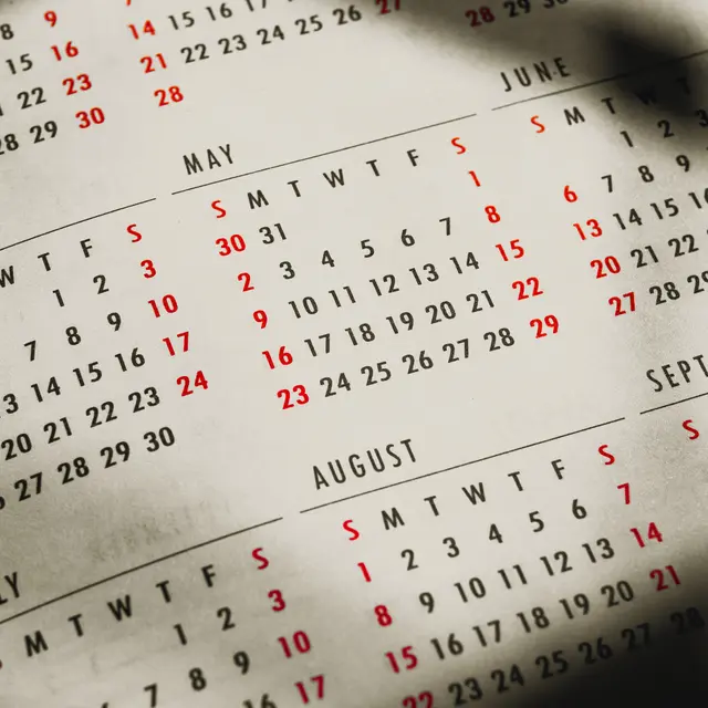 Kalender Januari sampai Desember