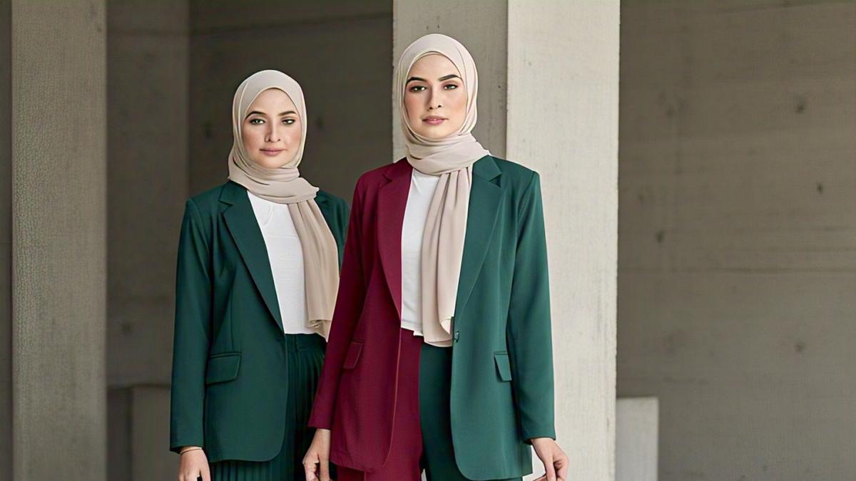 6 Trik Padu Padan Celana Kulot Terbaru 2025 untuk Hijaber Bertubuh Mungil agar Terlihat Tinggi