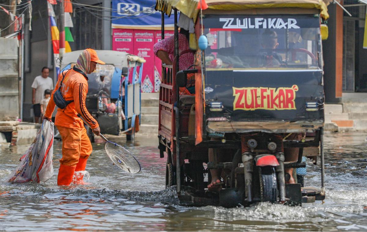 Banjir rob Muara Angke