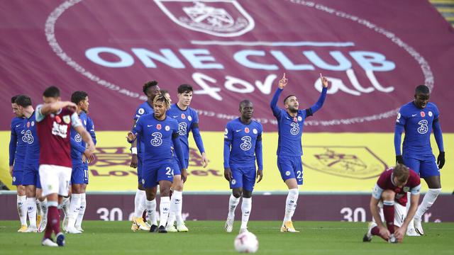 Hakim Ziyech Cetak Gol, Chelsea Ngamuk di Markas Burnley