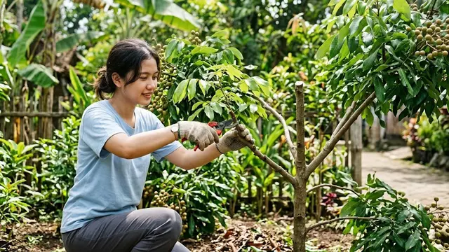 Pemangkasan Batang Utama (Top Pruning)