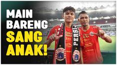 Berita Video, momen Maman Abdurahman bermain bareng dengan sang anak main bareng bela Persija Jakarta kontra PSIS Semarang pada Selasa (30/4/2024)