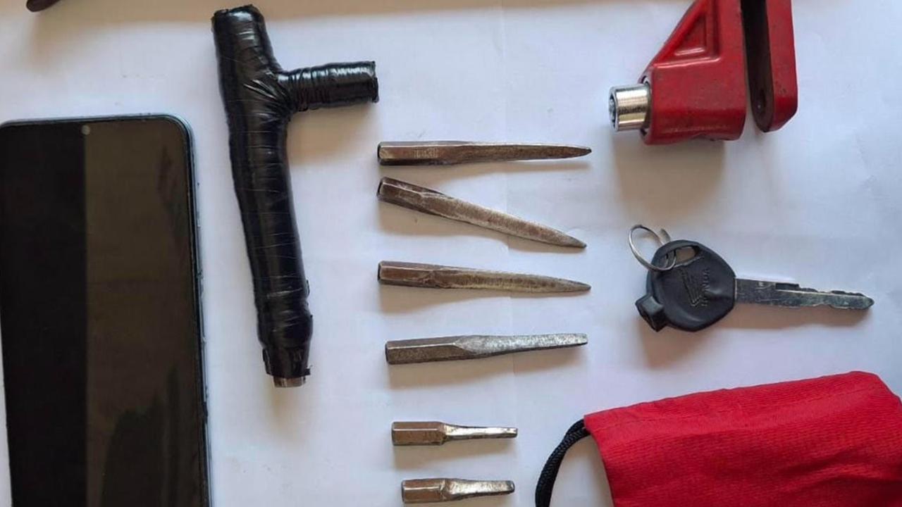 barang bukti curanmor di Tangerang