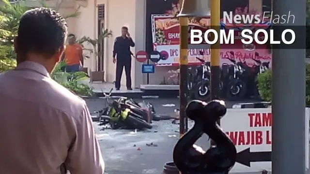 NEWS FLASH: Pascaledakan Bom, Polda Jateng Bersiaga