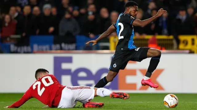 Club Brugge Vs Manchester United