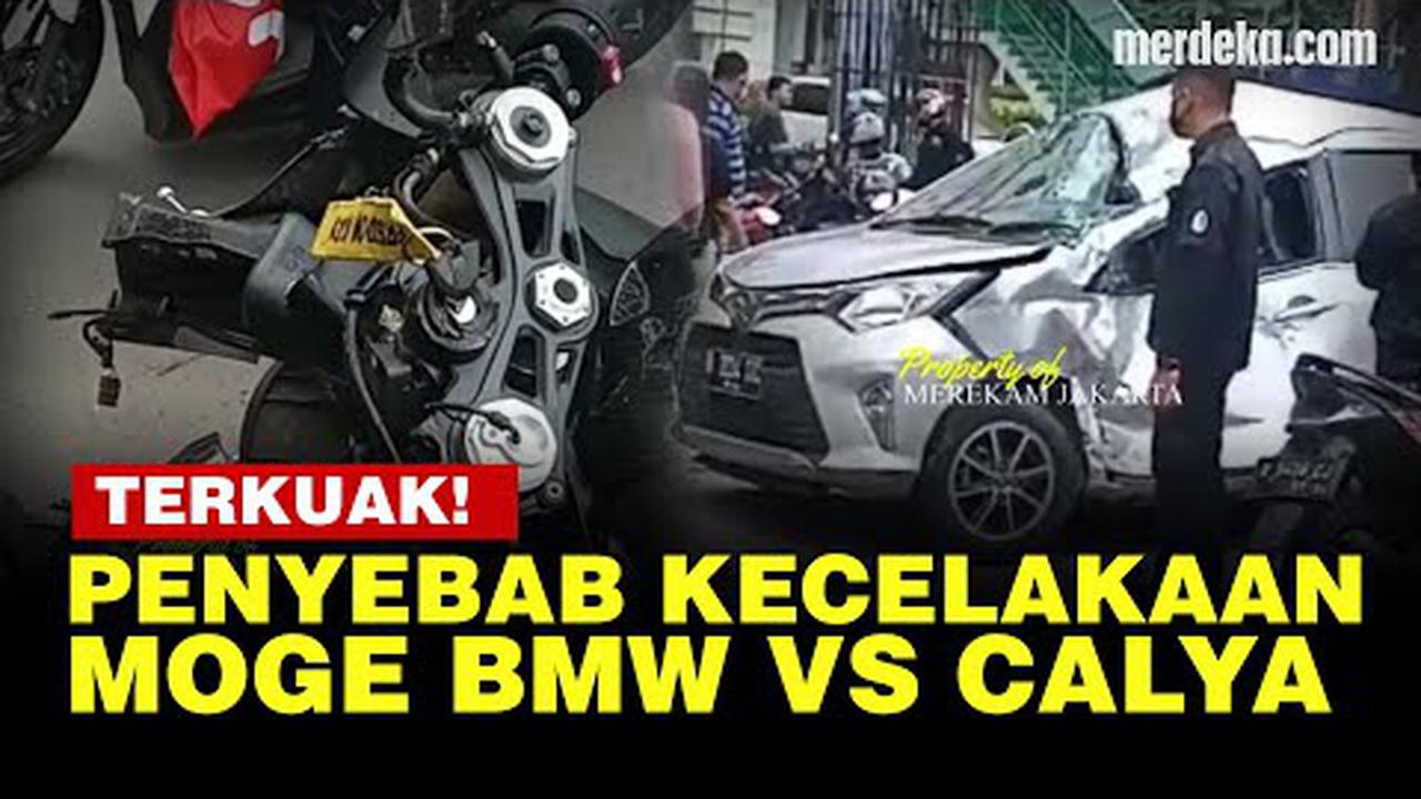 VIDEO: Kronologi Lengkap Kecelakaan BMW S1000RR Vs Calya Sebabkan Pemotor Tewas