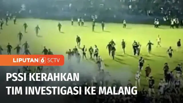 Usai kerusuhan yang terjadi di Stadion Kanjuruhan, PSSI langsung mengerahkan Tim Investigasi ke Malang. Ketua Umum PSSI, Mochamad Iriawan menyampaikan duka cita dan untuk sementara kompetisi Liga 1 2022/2023 dihentikan.