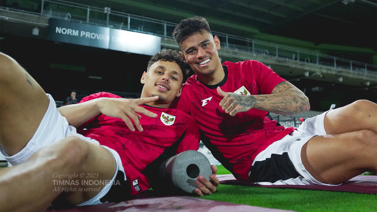 Dean James dan Mees Hilgers - Timnas Indonesia