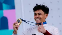 Ada Salat Tahajud dan Duha Sang Ibu Dibalik Keberhasilan Veddriq Leonardo Meraih Medali Emas di Olimpiade 2024 Paris