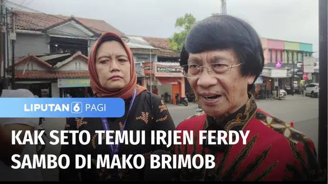 Ketua Lembaga Perlindungan Anak Indonesia (LPAI), Kak Seto, Selasa (23/08) siang mendatangi Mako Brimob Kelapa Dua di Depok, Jawa Barat. Kak Seto sengaja menemui Irjen Ferdy Sambo, untuk meminta izin guna memberi pendampingan anak-anak mantan Kadiv P...