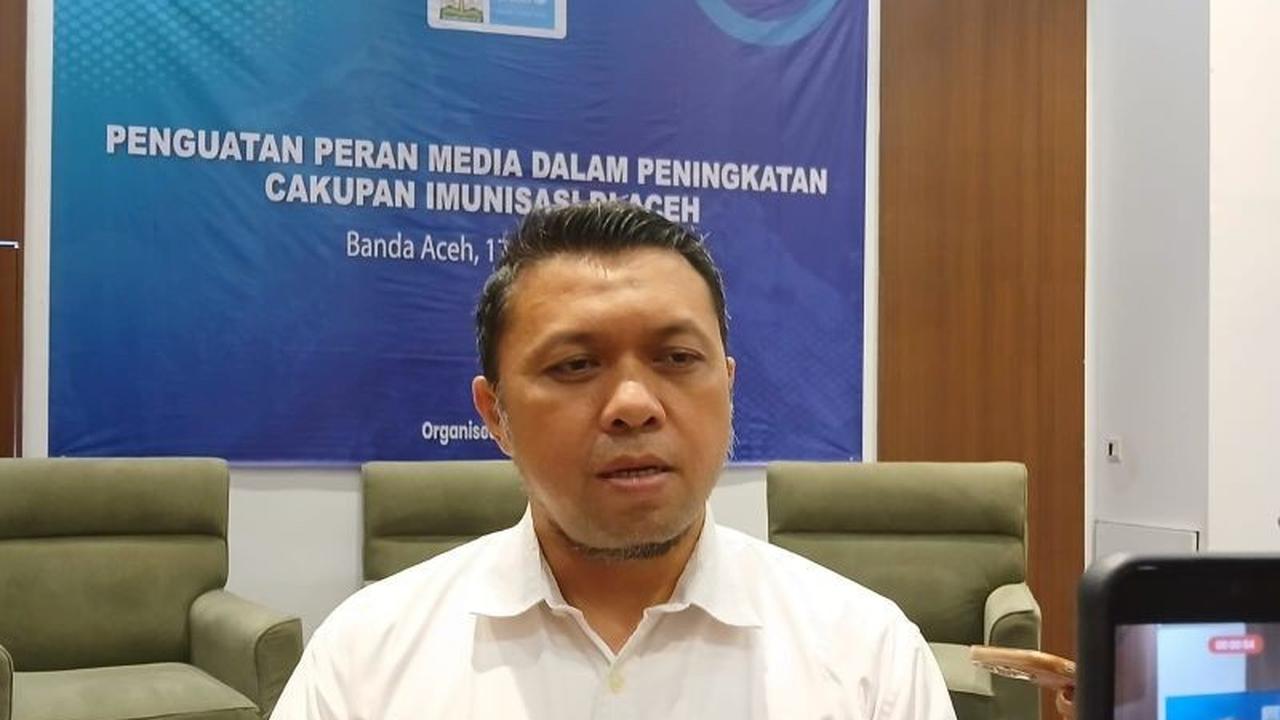 Dinkes Aceh Siapkan Imunisasi Campak untuk Tenaga Kesehatan, Lindungi Gardu Terdepan