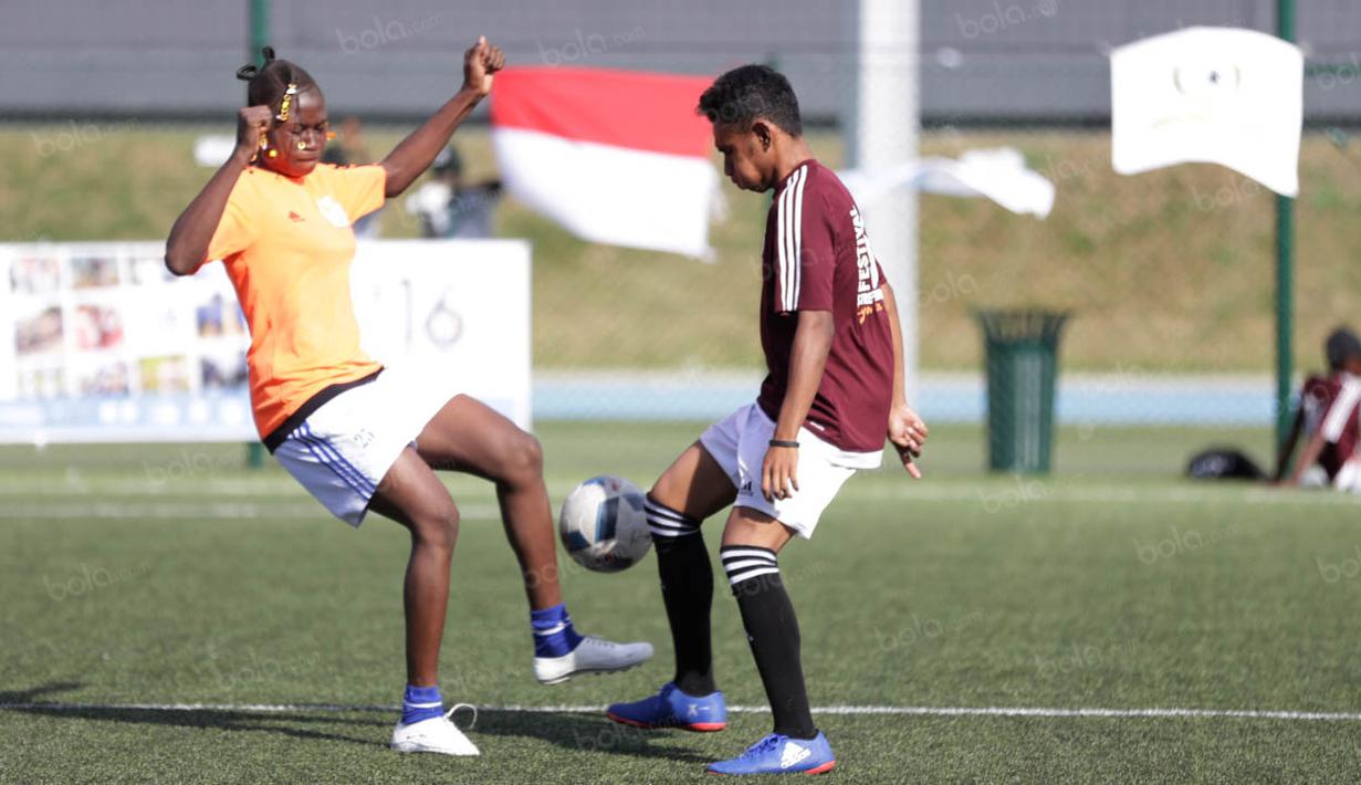 Indonesia menjadi salah satu pesertanya, dimana Uni Papua dan Rumah Cemara yang didaulat menjadi wakilnya. (Bola.com/Vitalis Yogi Trisna)