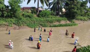 Bocah Perempuan Tenggelam di Irigasi di Pesawaran Lampung