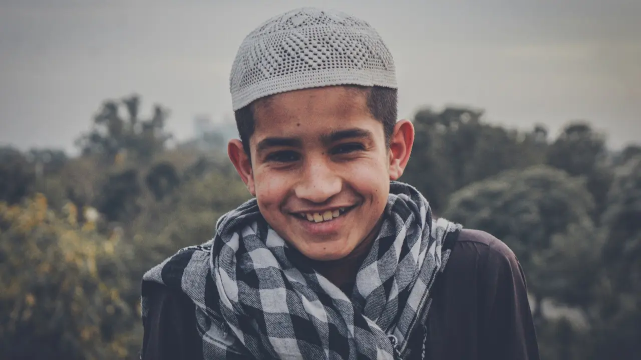Ilustrasi anak laki-laki, Islami, muslim