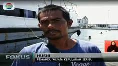 Para pemandu wisata tidak menemui kendala berarti selama perjalanan akibat banjir rob