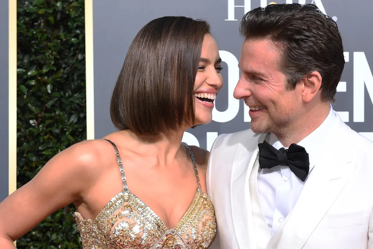 Irina Shayk dan Bradley Cooper  Umbar Kemesraan di Golden Globe Awards
