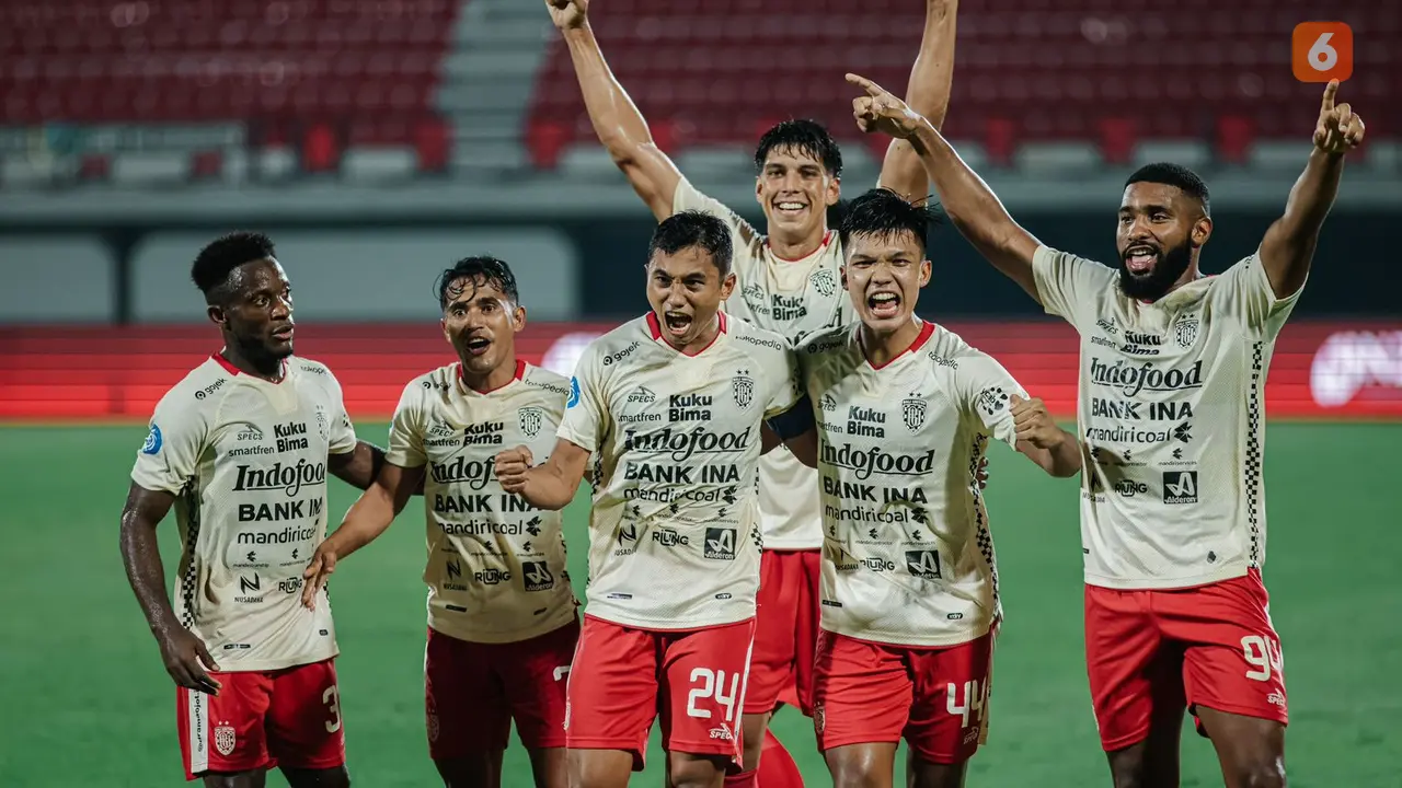 Permalukan Arema FC dengan 3:1, Bali United Kembali Minta Dukungan Suporter